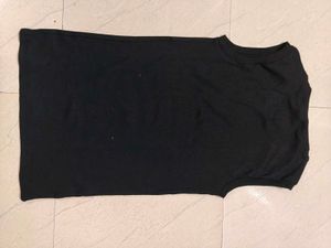 🖤 PRADA Style Black Sleeveless T-Shirt 🖤