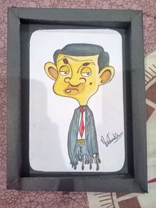 Mr. Bean Wall Frame