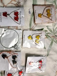 Fashion Butterfly Necklace &amp; Earring Set