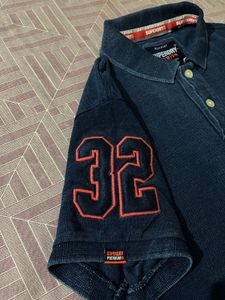 Superdry Men's Navy Polo T-Shirt