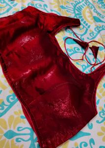 Shimmering Maroon Blouse
