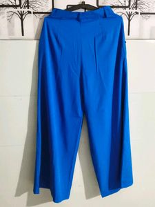 Vibrant Blue Palazzo Pants