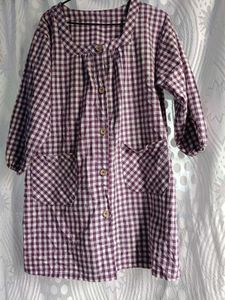 Chic Gingham Long Sleeve Shirt