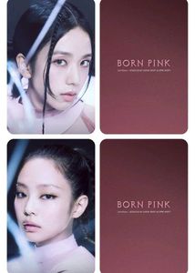 🖤 BORN PINK — LAMINATED PHOTOGRAPHS pack of an