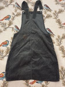 Corduroy Overall Dress