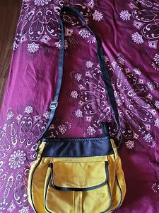 Yellow Crossbody Bag