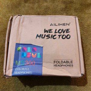 AILIHEN MS300 Foldable Wired Headphones