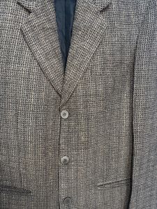 vintage Brown Patterned Blazer