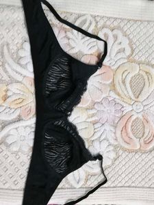 Black Bra and Panty Set