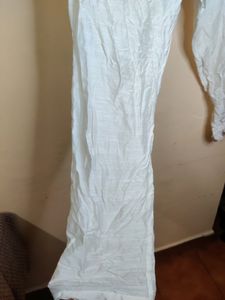Off White Straight Pants