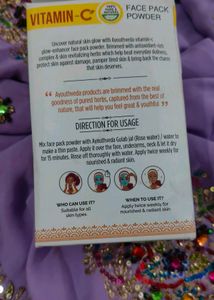 AYOUTH VEDA Vitamin-C Face Pack