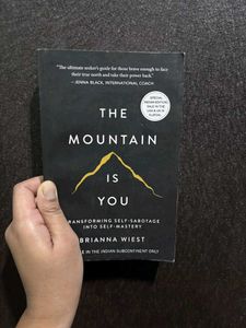 The Mountain Is You Book