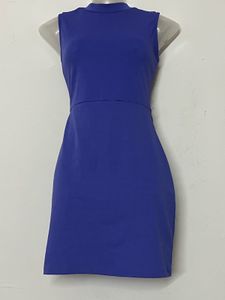 TOKYO TALKIES BRANDED Royal Blue Sleeveless Mock N