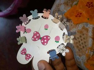 Cute Bunny Hair Clips - Set of 5