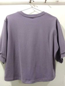 Vogue Graphic Tee - Purple
