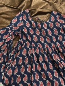 Paisley Print Kurta