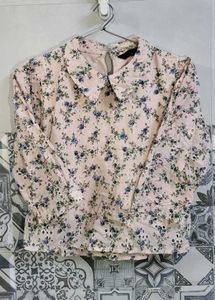 Floral Broderie Anglaise Top