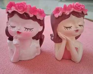 Cute Head Planter Set Of 2