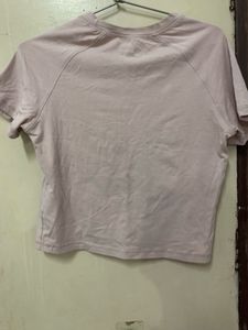 Cream Ribbed Square Neck Crop Top