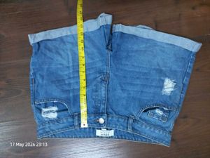 Dorothy Perkins Distressed Denim Shorts
