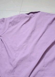 Lavender Button-Down Shirt