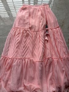Stunning Pink Sequined Lehenga Choli Set