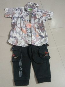 tshirt attach shirt with pant (16 number)