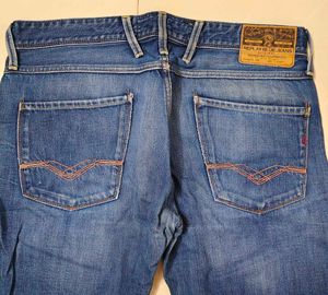 Replay Original Blue Denim Jeans