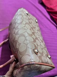Coach Monogram Shoulder Bag