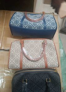 Tory Burch T monogram barrel bag* WD BOX