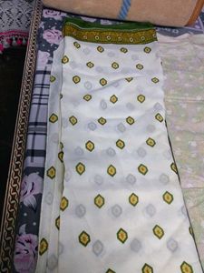Four Beautiful Silk Sarees - Set of