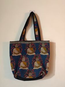 Unique Buddha Print Tote Bag