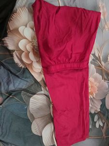 Vibrant Pink Kurta Set with Trousers