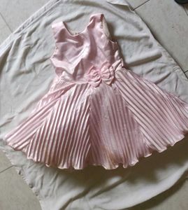 CUTE PINK BABY FROCK