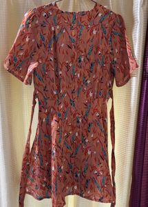 Floral Mini Dress (Size S) – Lightweight &amp; Stylish