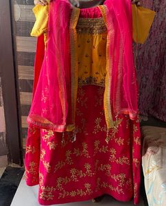 Stunning Embroidered Lehenga Choli Set