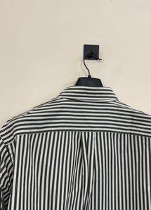 Striped Button-Down Shirt