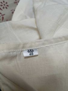 White Embroidered Kurta