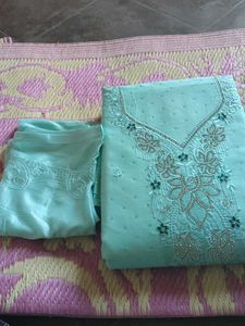 Beautiful Embroidered Dress Material
