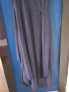 Women's Grey Short Sleeve Midi Dress