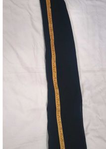 Elegant Black Sheer Naqab face piece double cover
