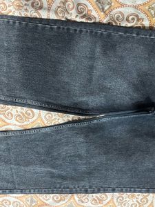 Acid Wash Straight Leg Jeans