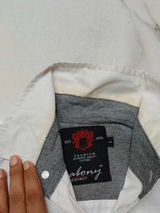Mens White Shirt