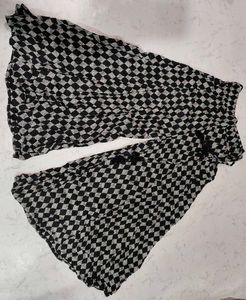 Bohemian Patterned plazo pant
