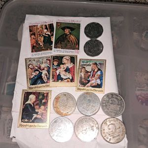 [Coins,Stamp] Assorted hobby collection
