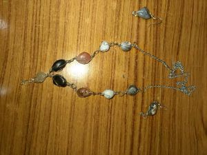 Boho Stone Necklace &amp; Earring Set