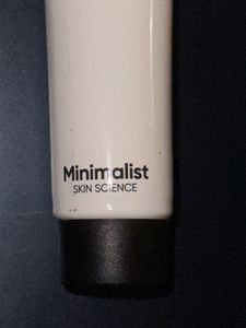 Minimalist SPF 50 Sunscreen