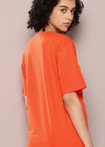 Orange Graphic T-Shirt