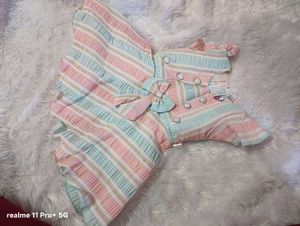 Cute Striped Baby Girl Dress