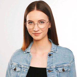 Lenskart John Jacobs Online Gold Full Rim Geometri